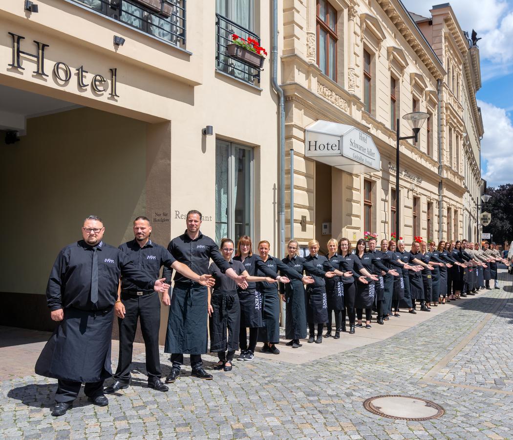 Hotel Schwarzer Adler Stendal Buitenkant foto